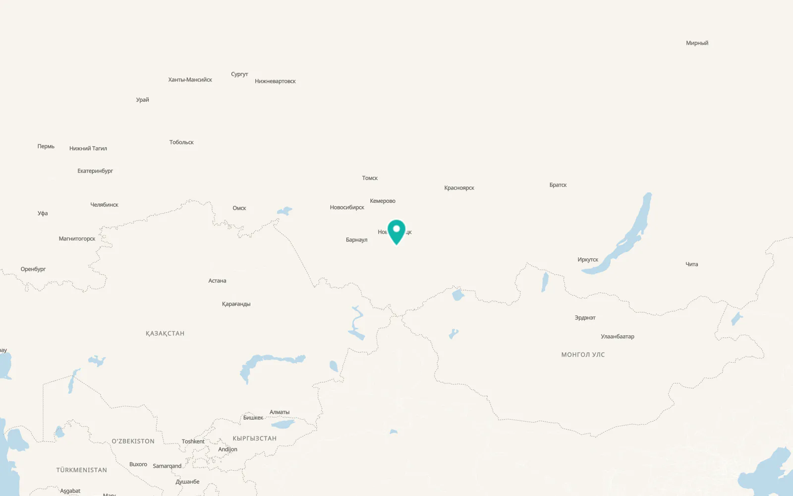 Map of Kaz
