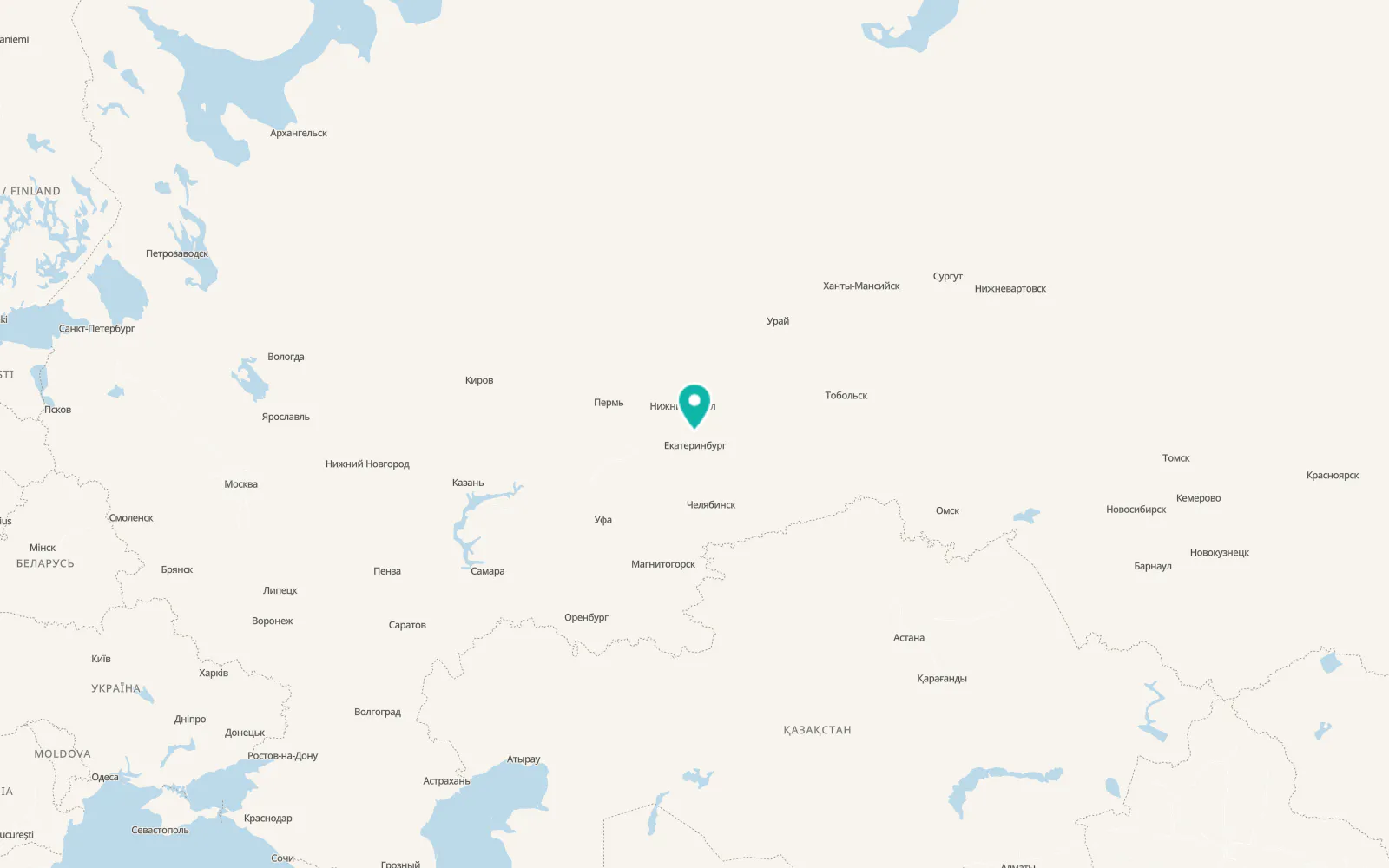 Map of Kedrovoye