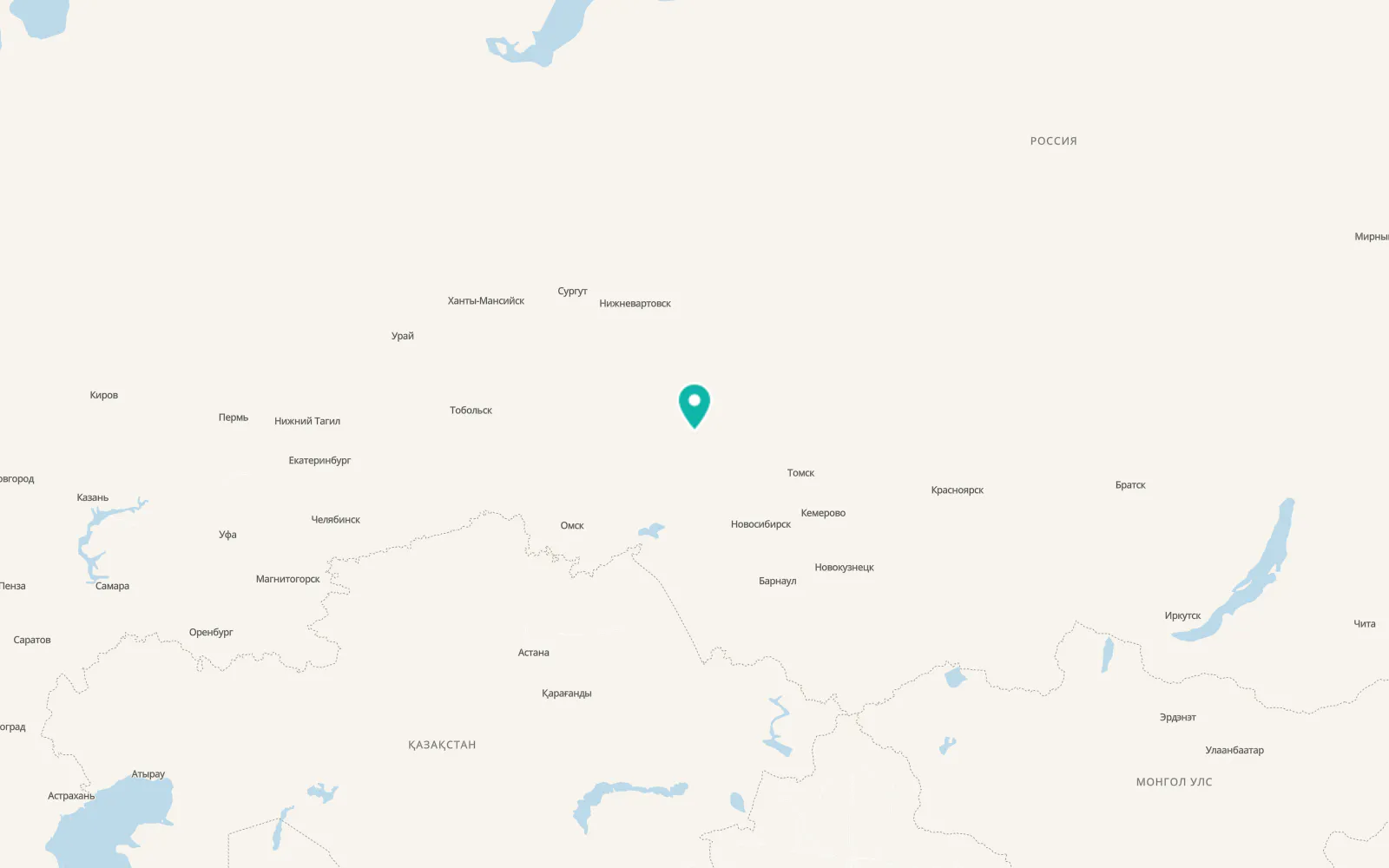 Map of Kedrovyy