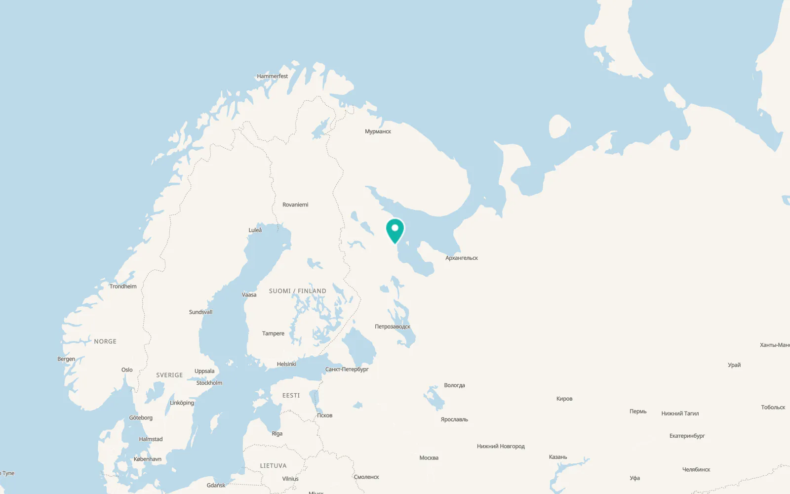 Map of Kem’