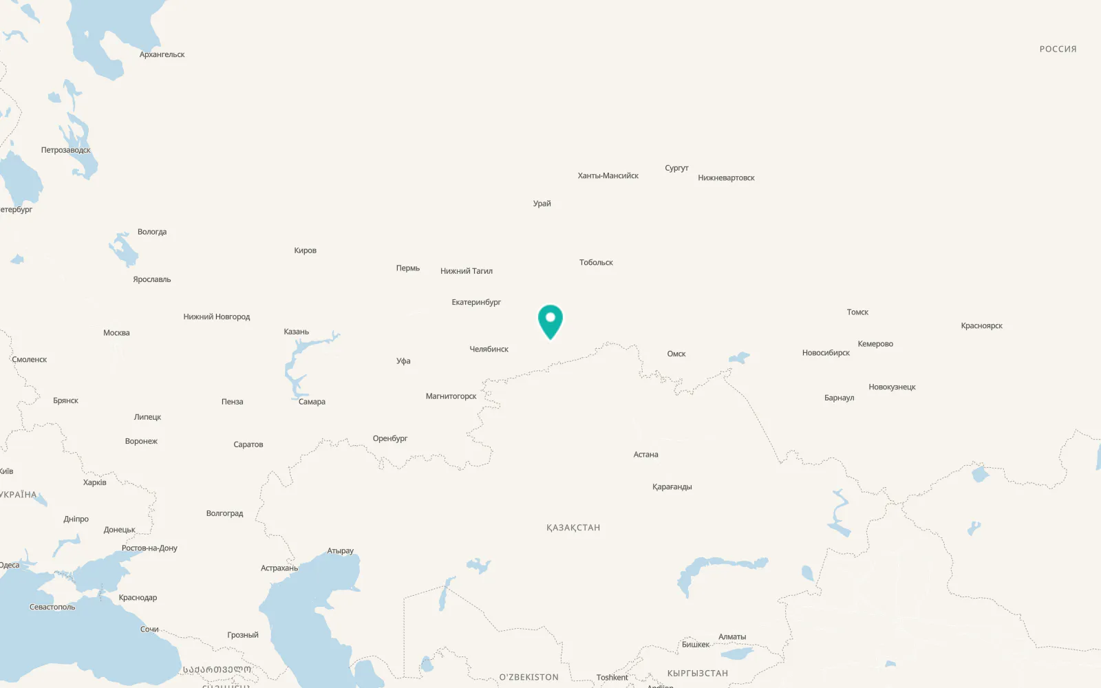 Map of Ketovo