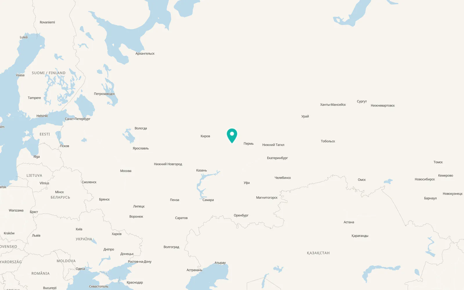 Map of Kez