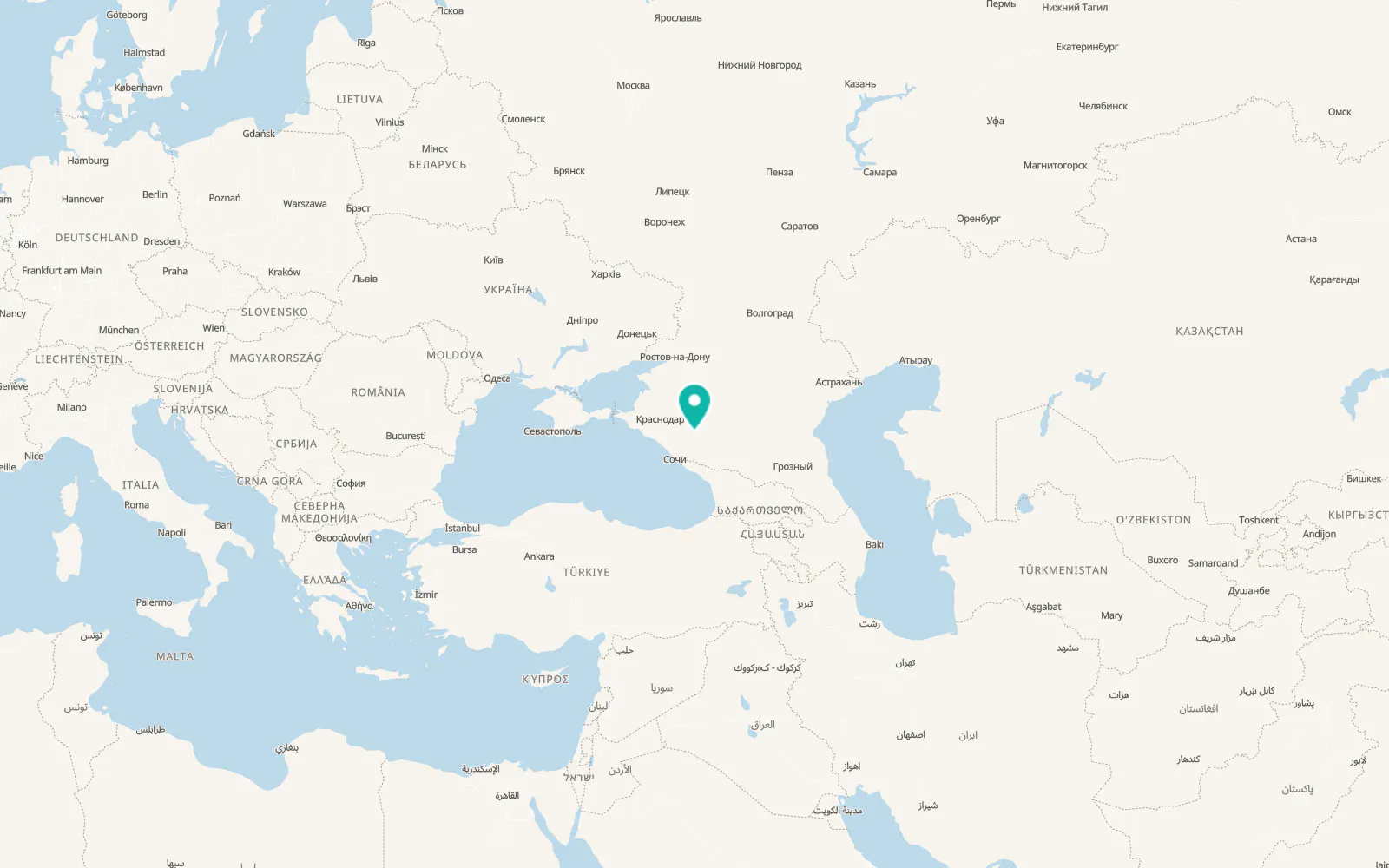 Map of Khodz’