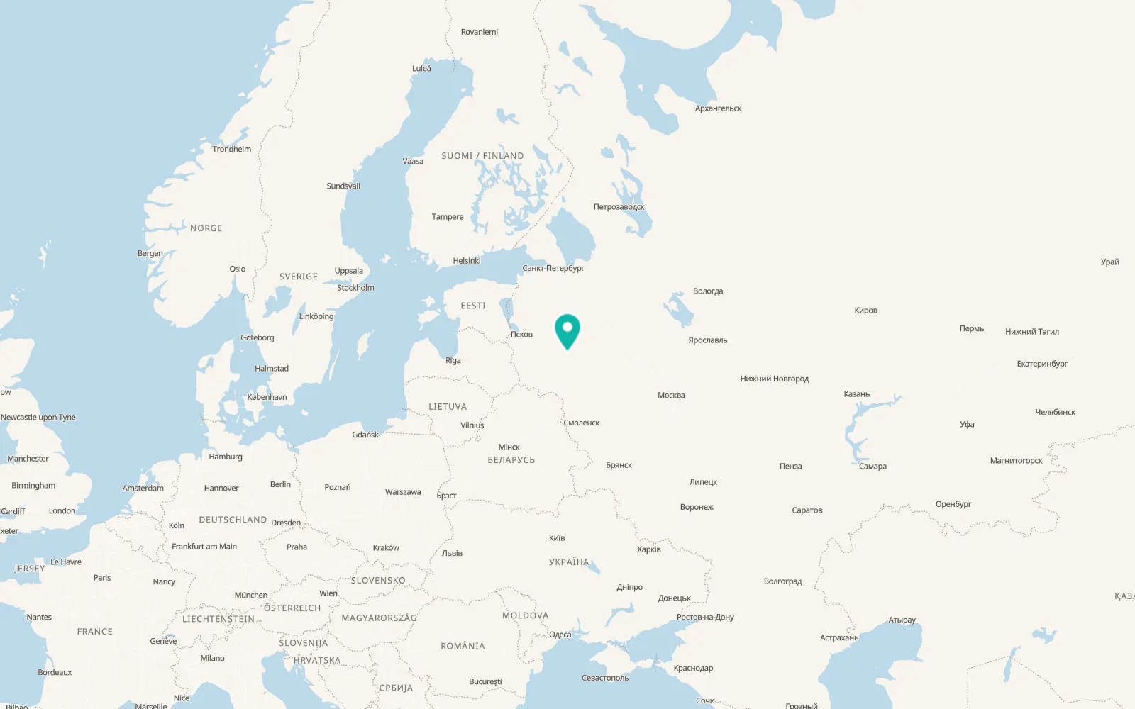Map of Kholm