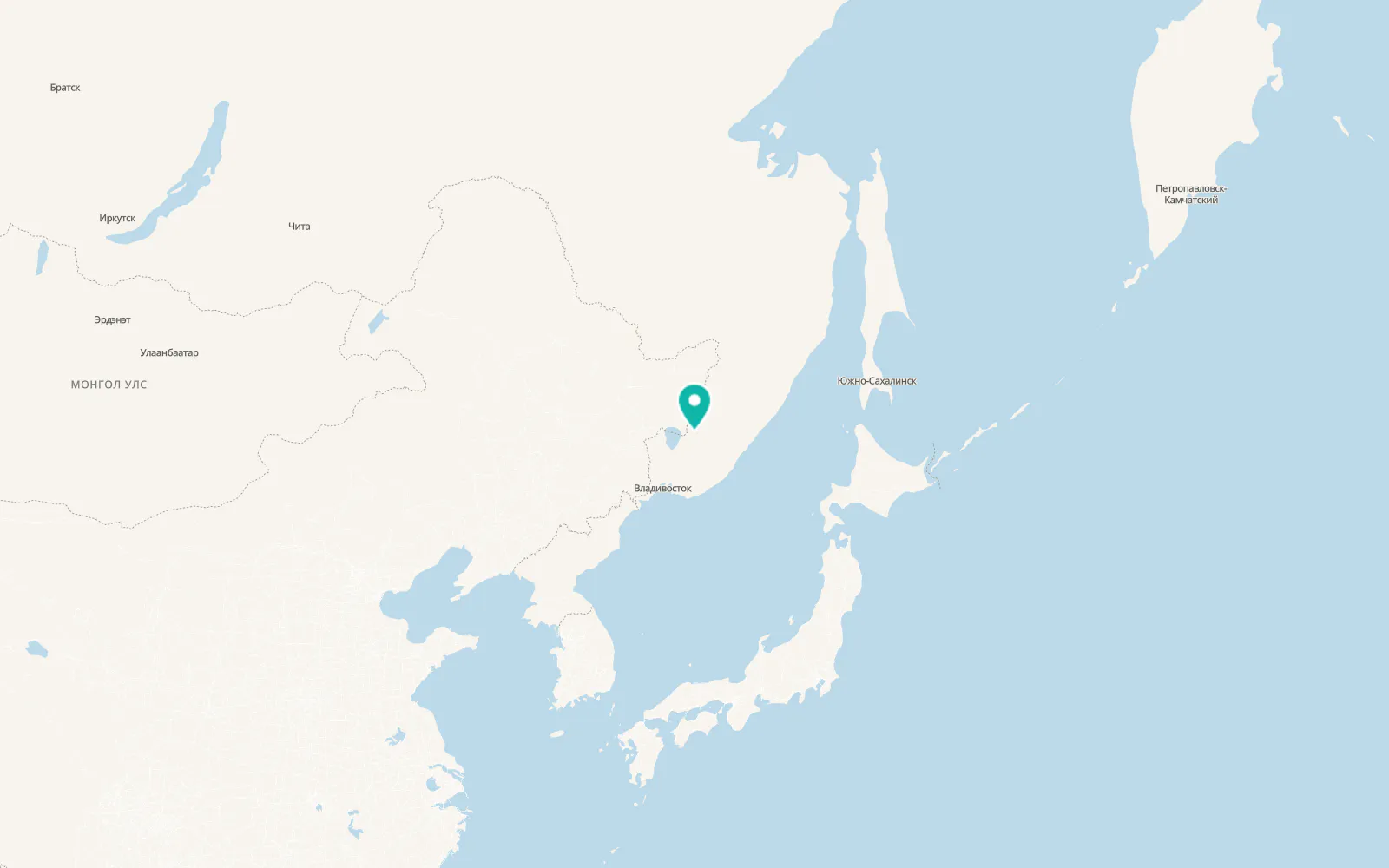 Map of Kirovskiy