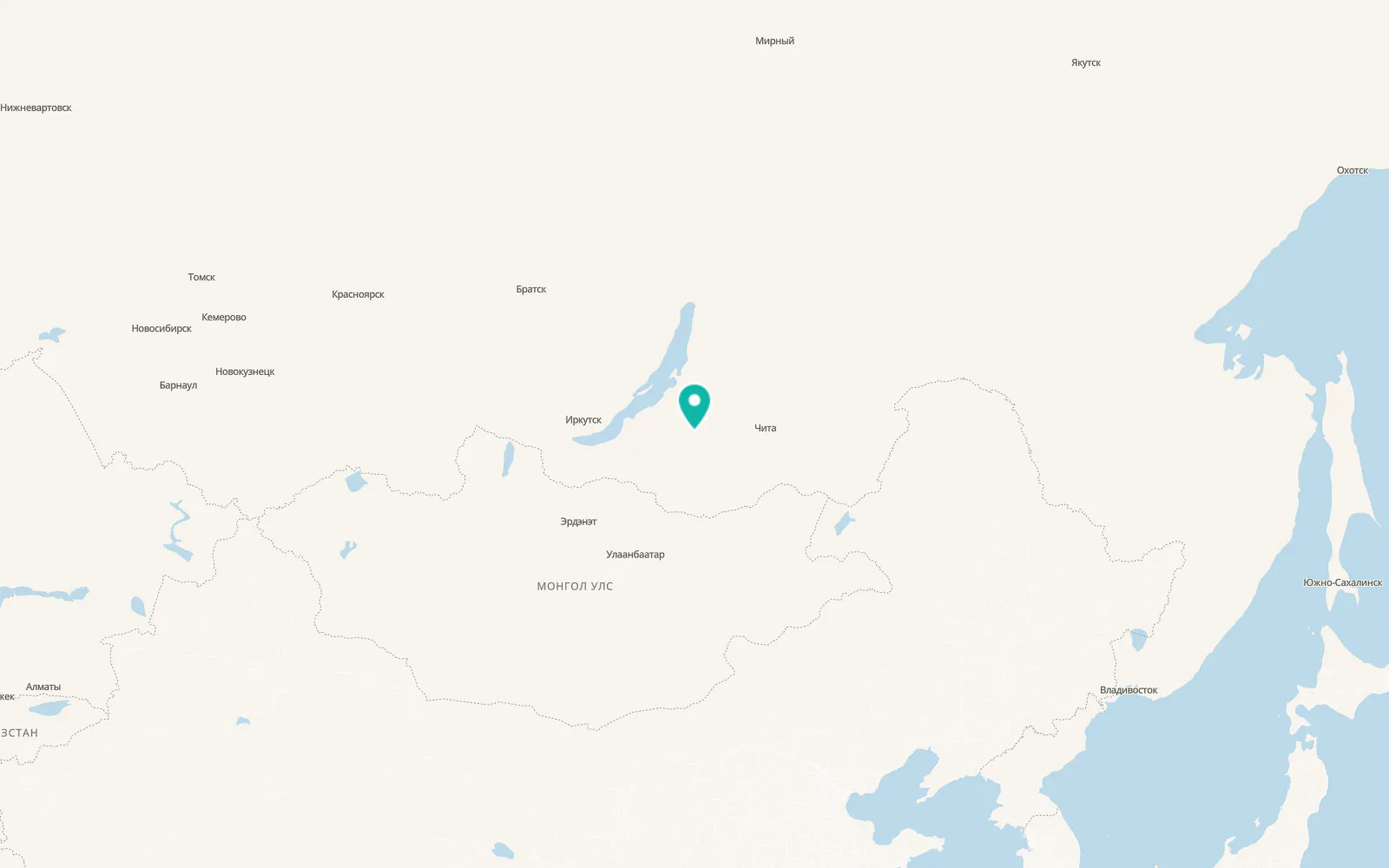 Map of Kizhinga