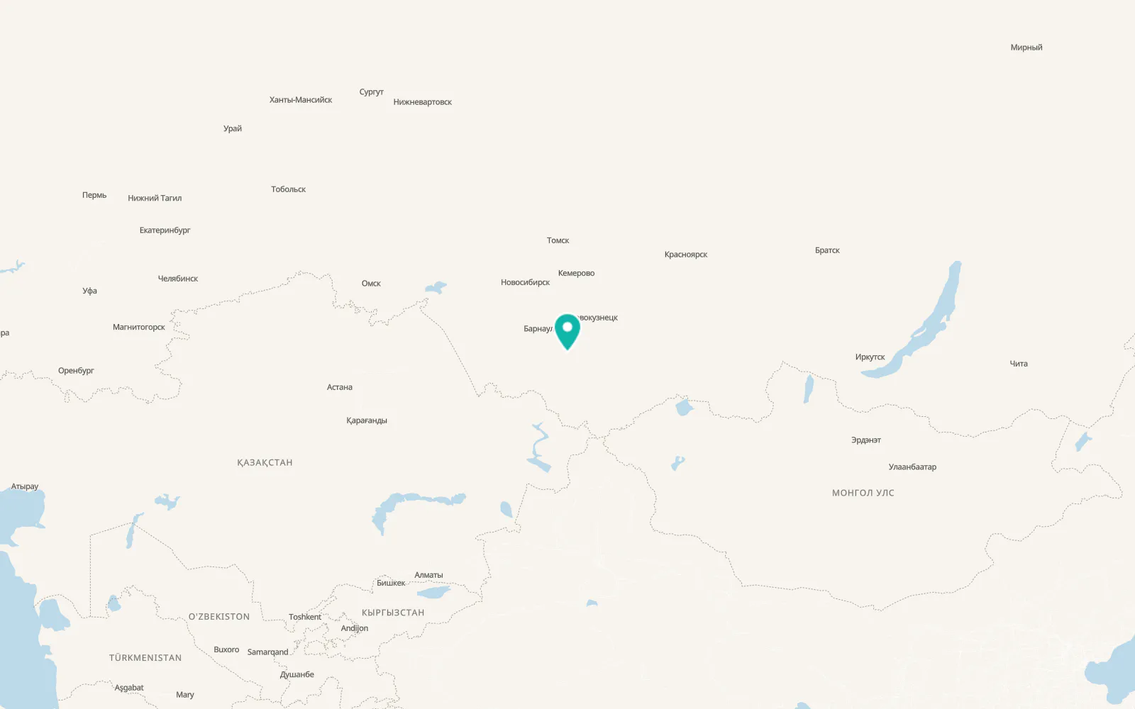 Map of Kokshi