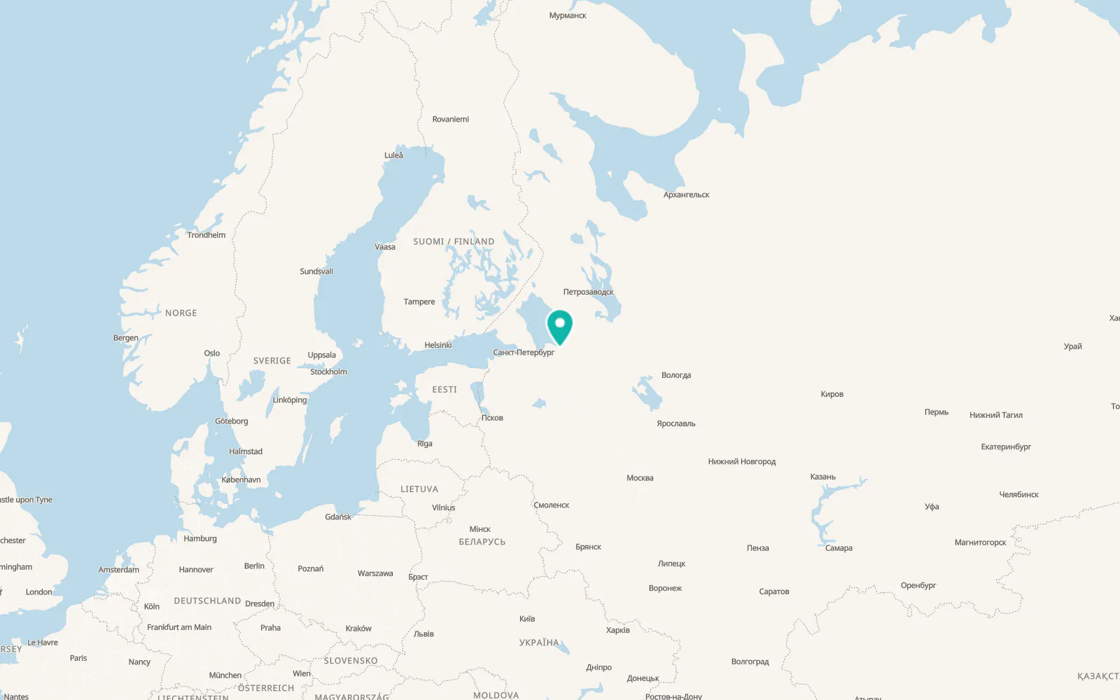Map of Kolchanovo