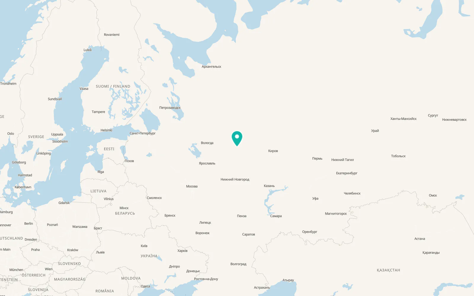 Map of Kologriv