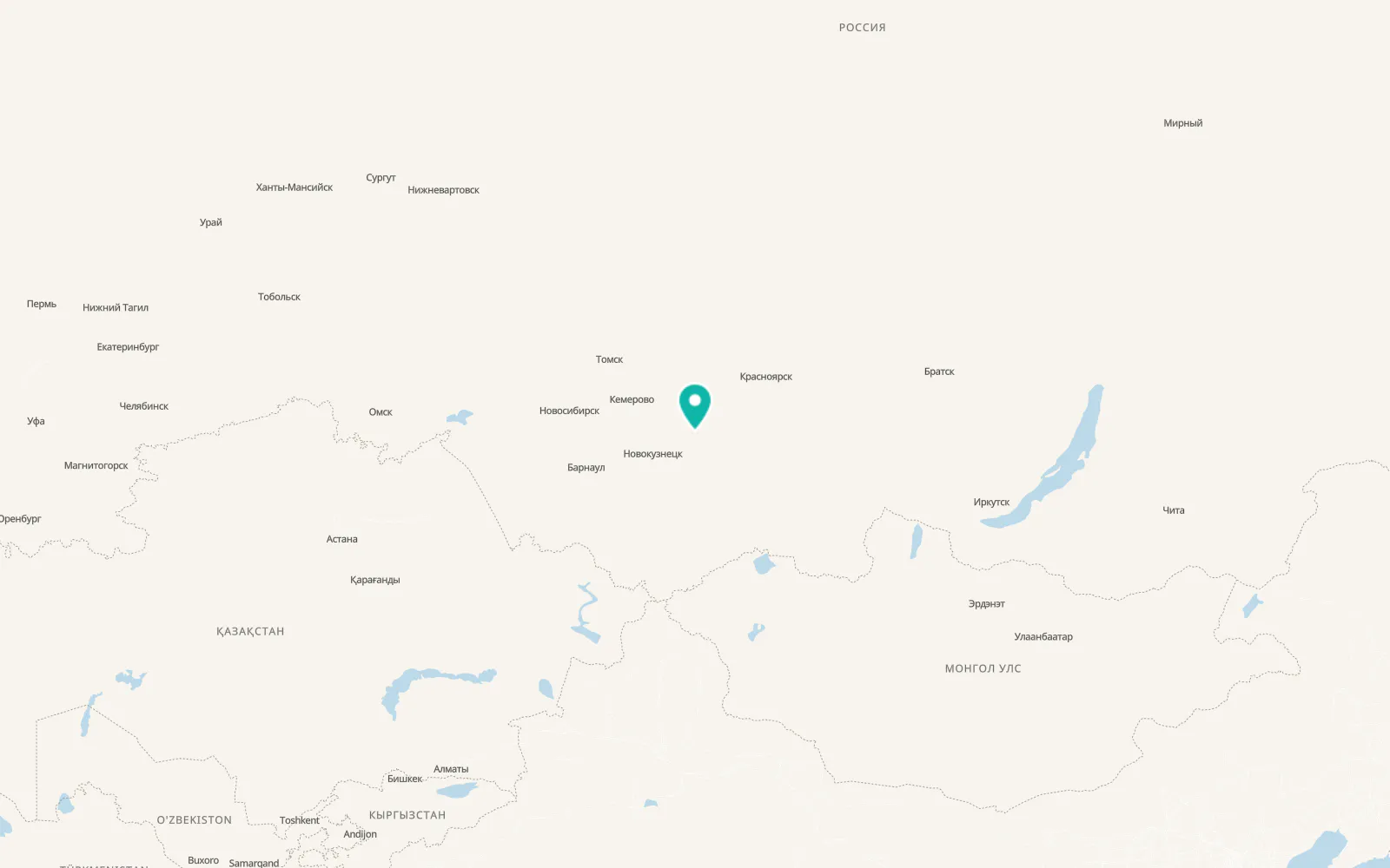 Map of Kommunar