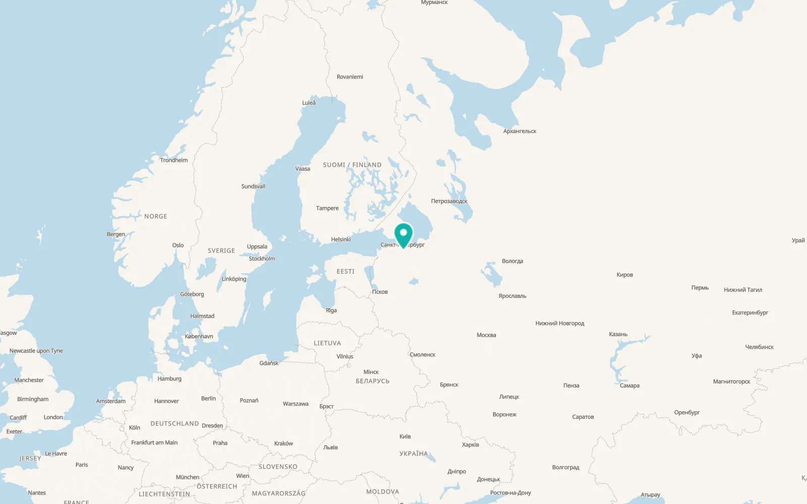 Map of Kommunar
