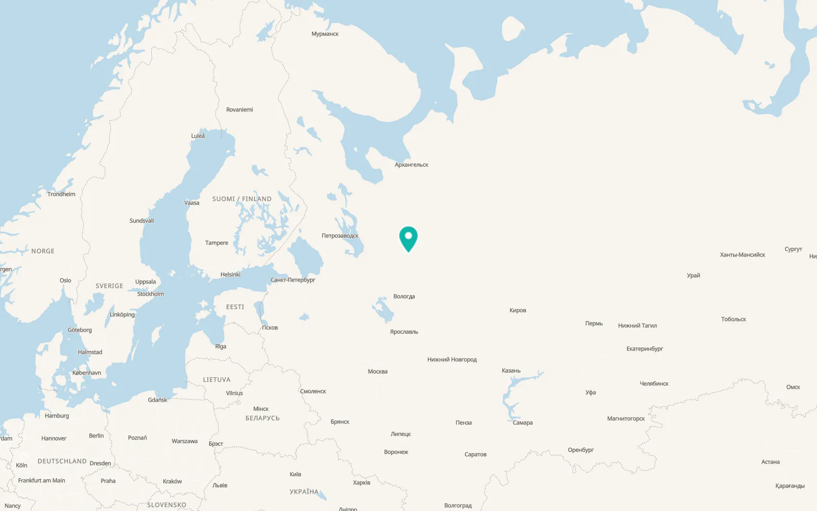 Map of Konosha