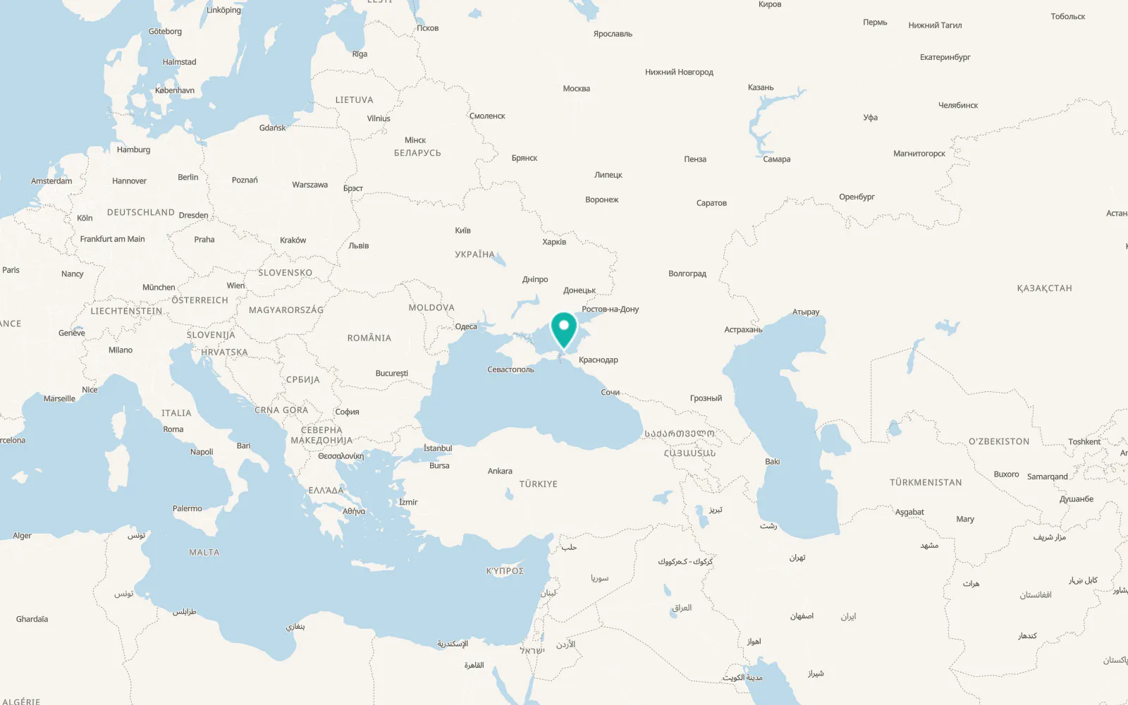 Map of Kontenko