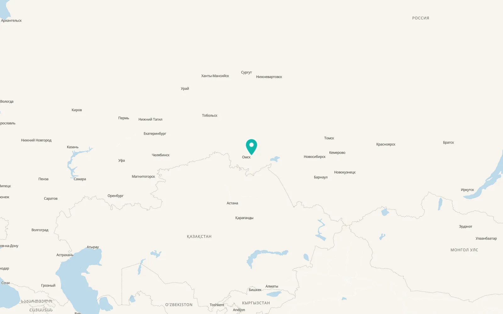 Map of Kormilovka