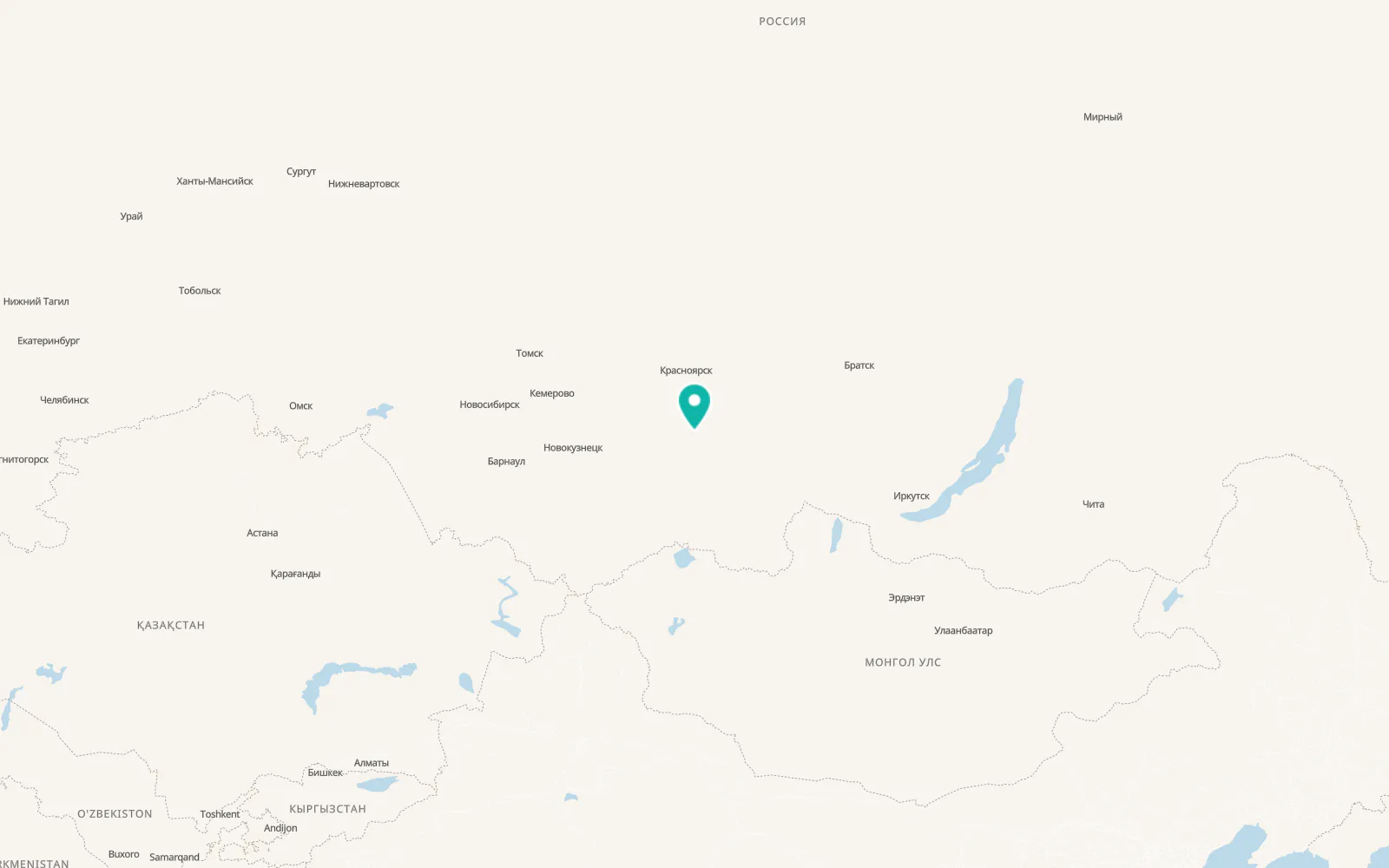 Map of Koshurnikovo