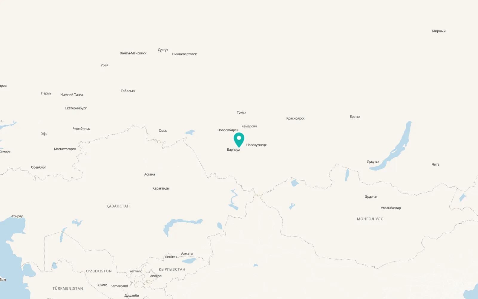 Map of Kosikha