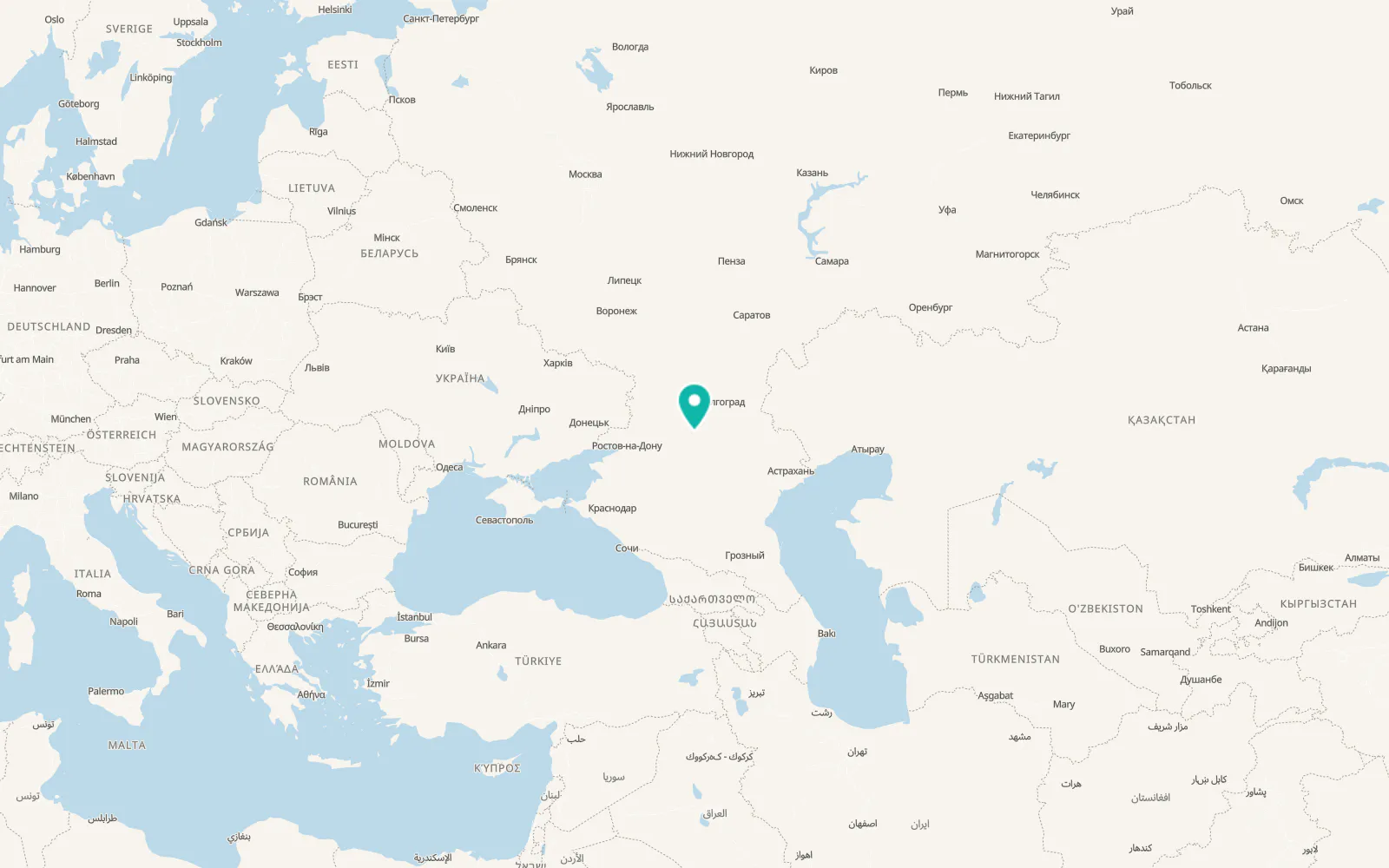 Map of Kotel’nikovo