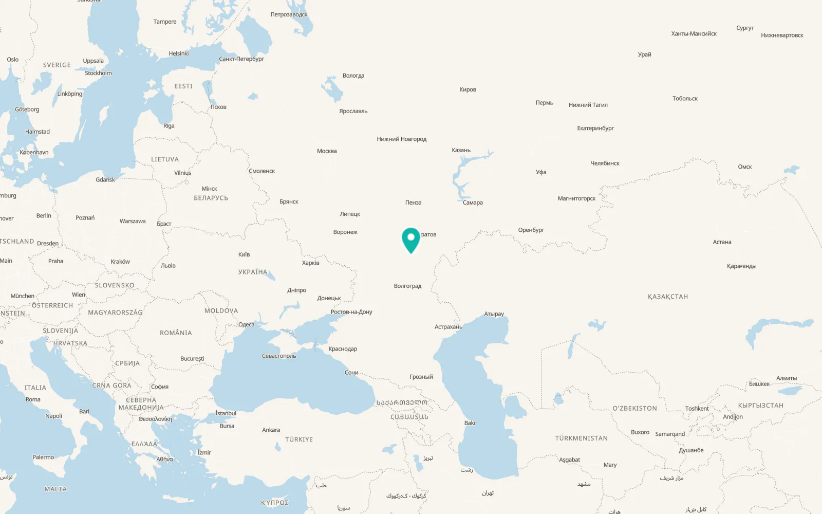 Map of Kotovo