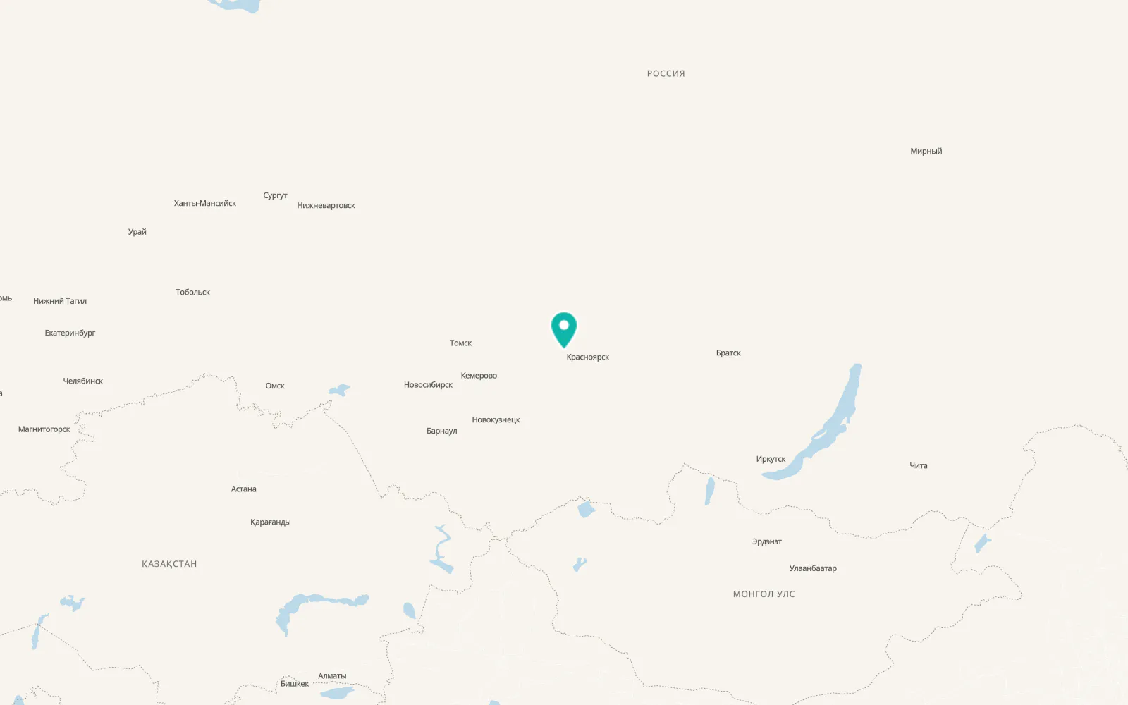 Map of Kozul’ka