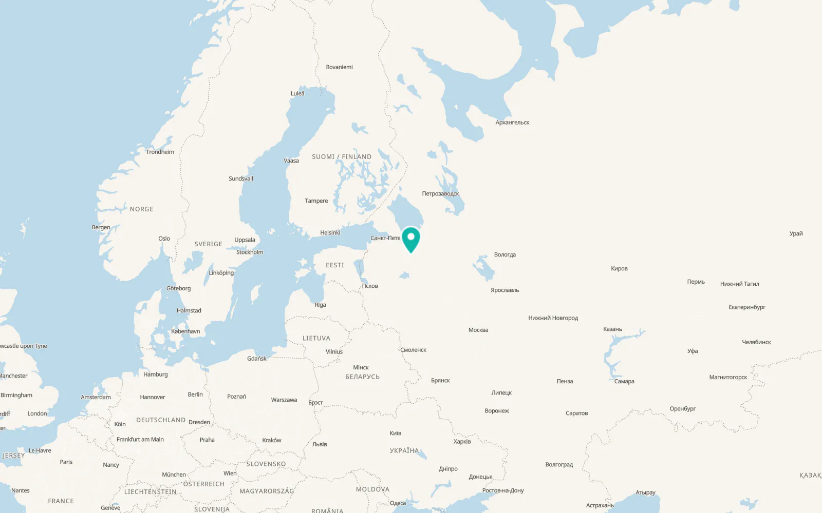 Map of Krasnofarfornyy