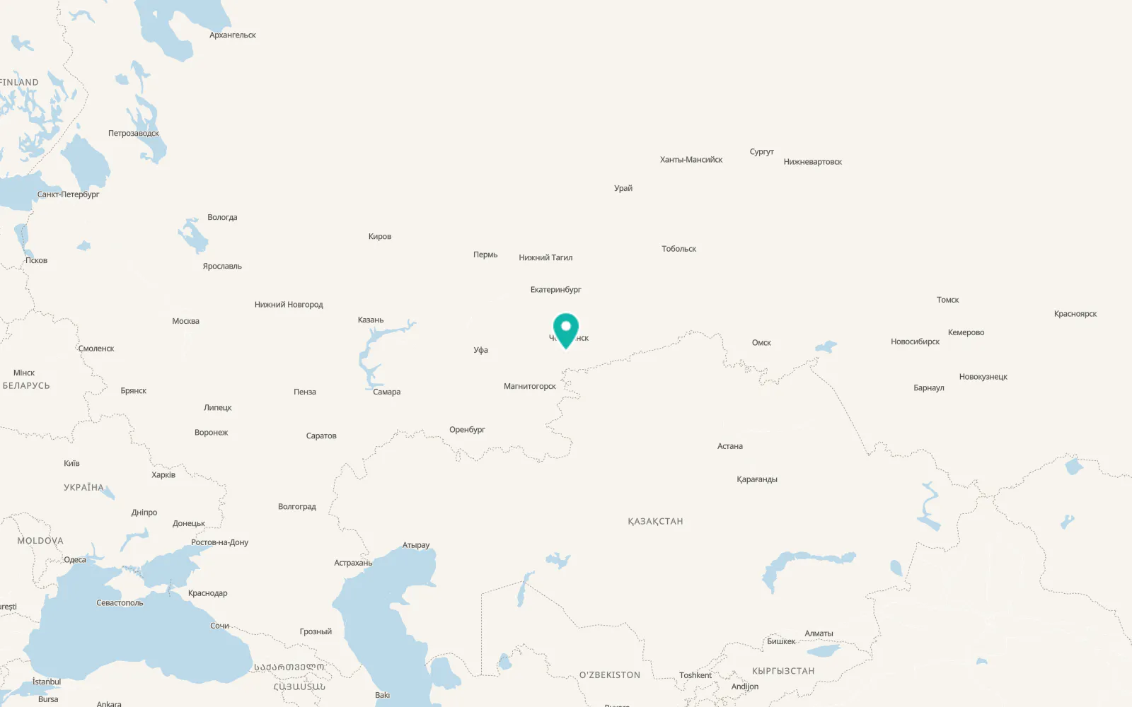 Map of Krasnogorskiy