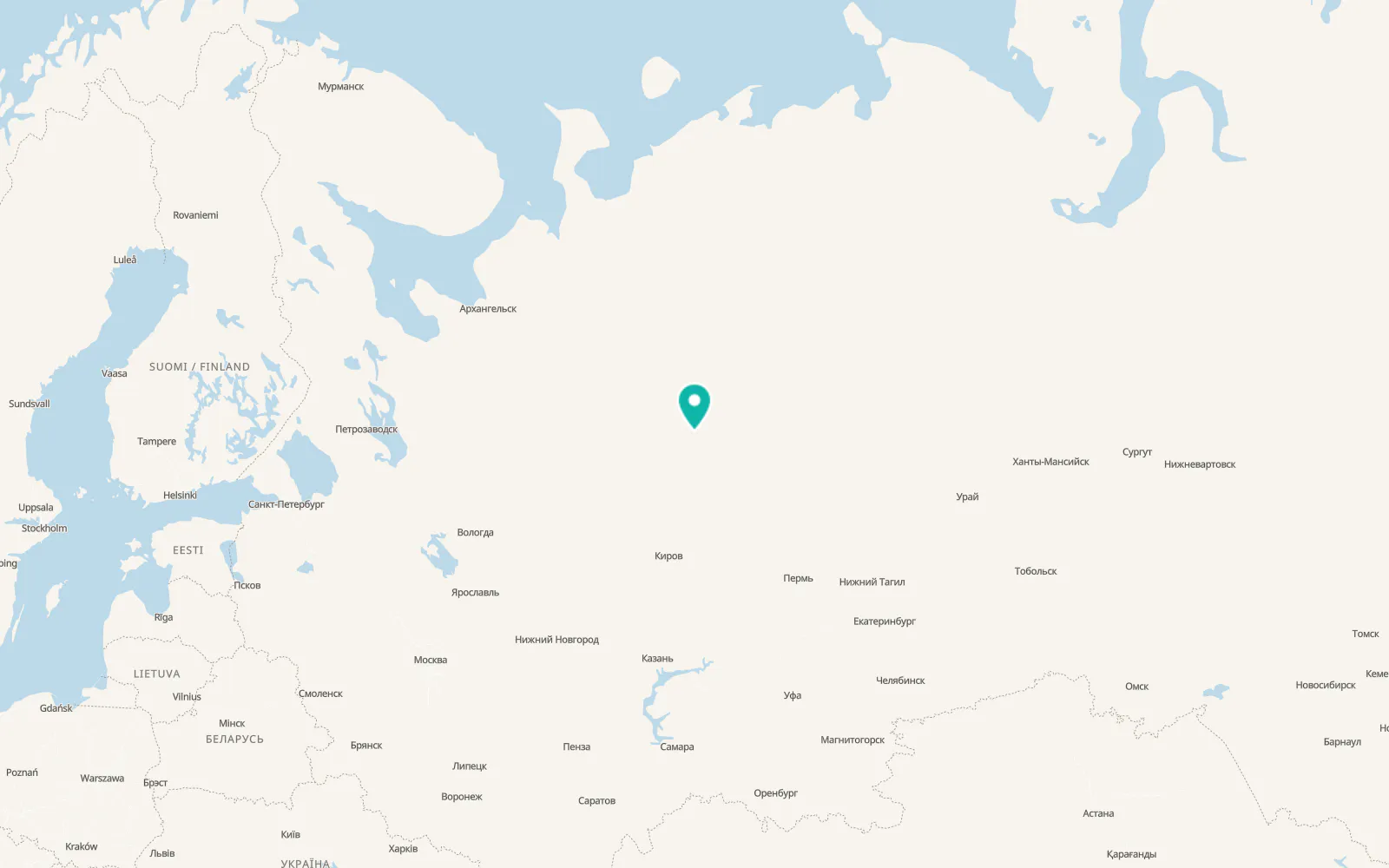Map of Krasnozatonskiy