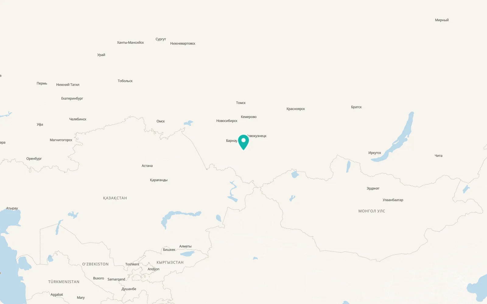 Map of Krasnyy Yar