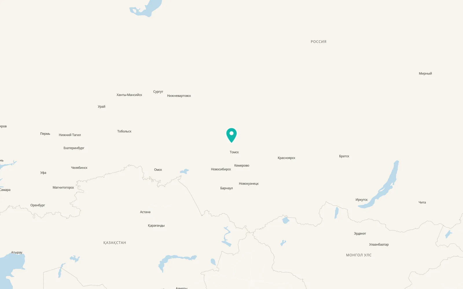 Map of Krasnyy Yar
