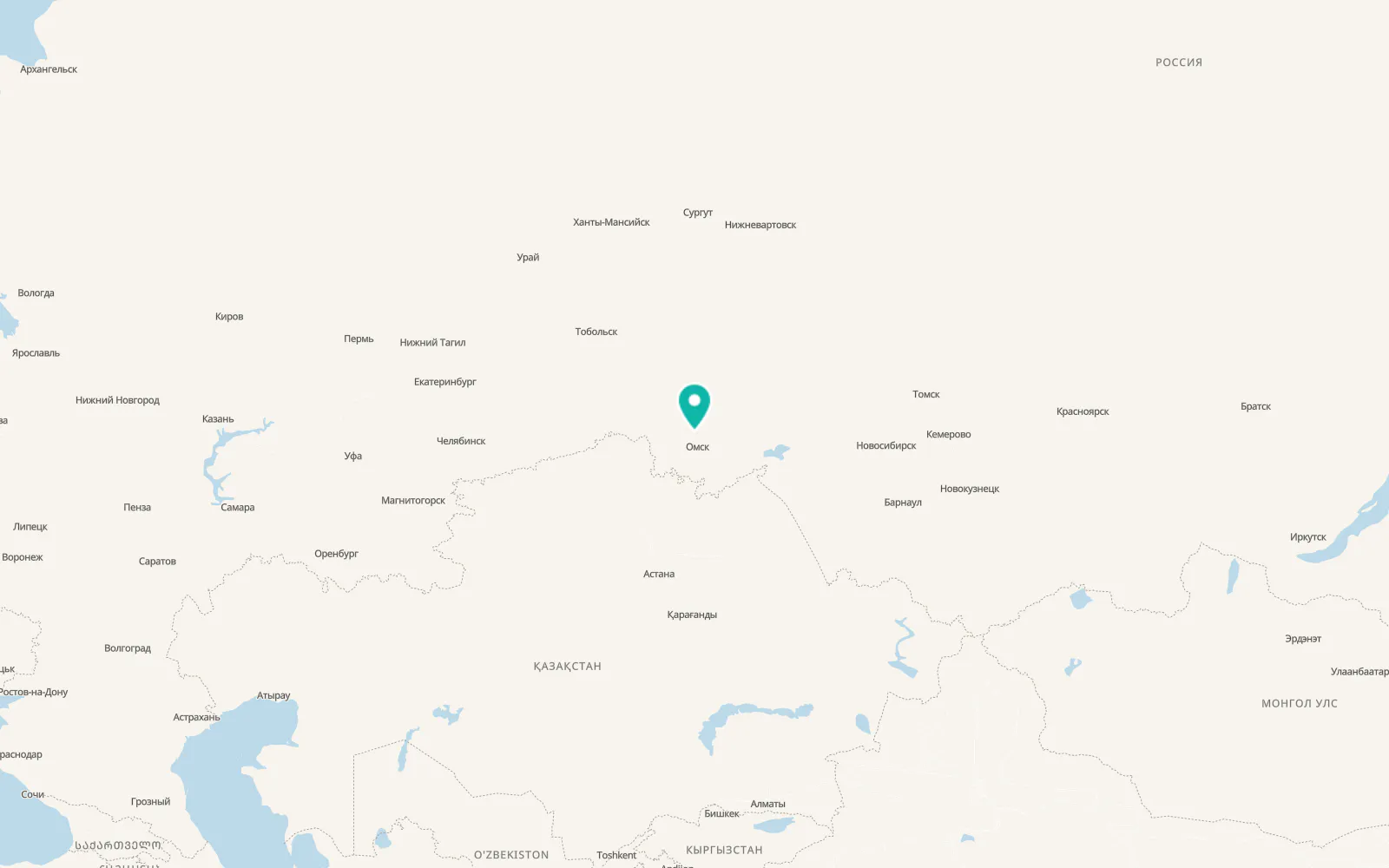 Map of Krutaya Gorka