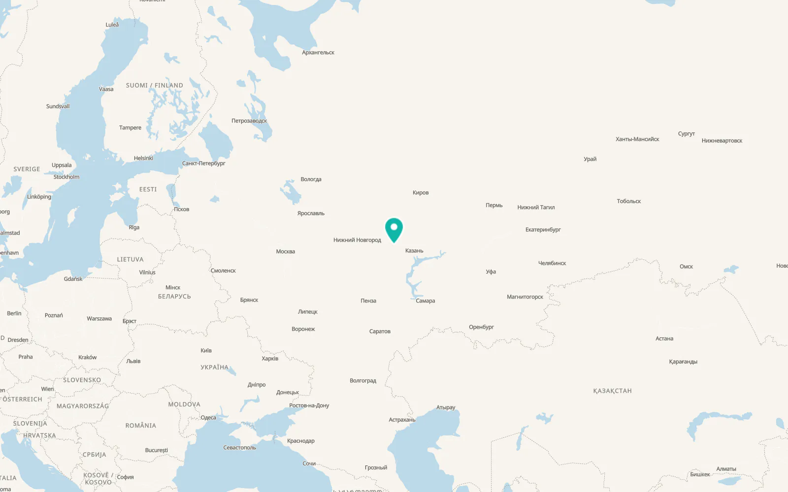 Map of Kugesi