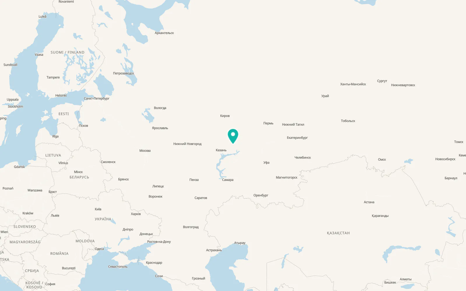 Map of Kukmor