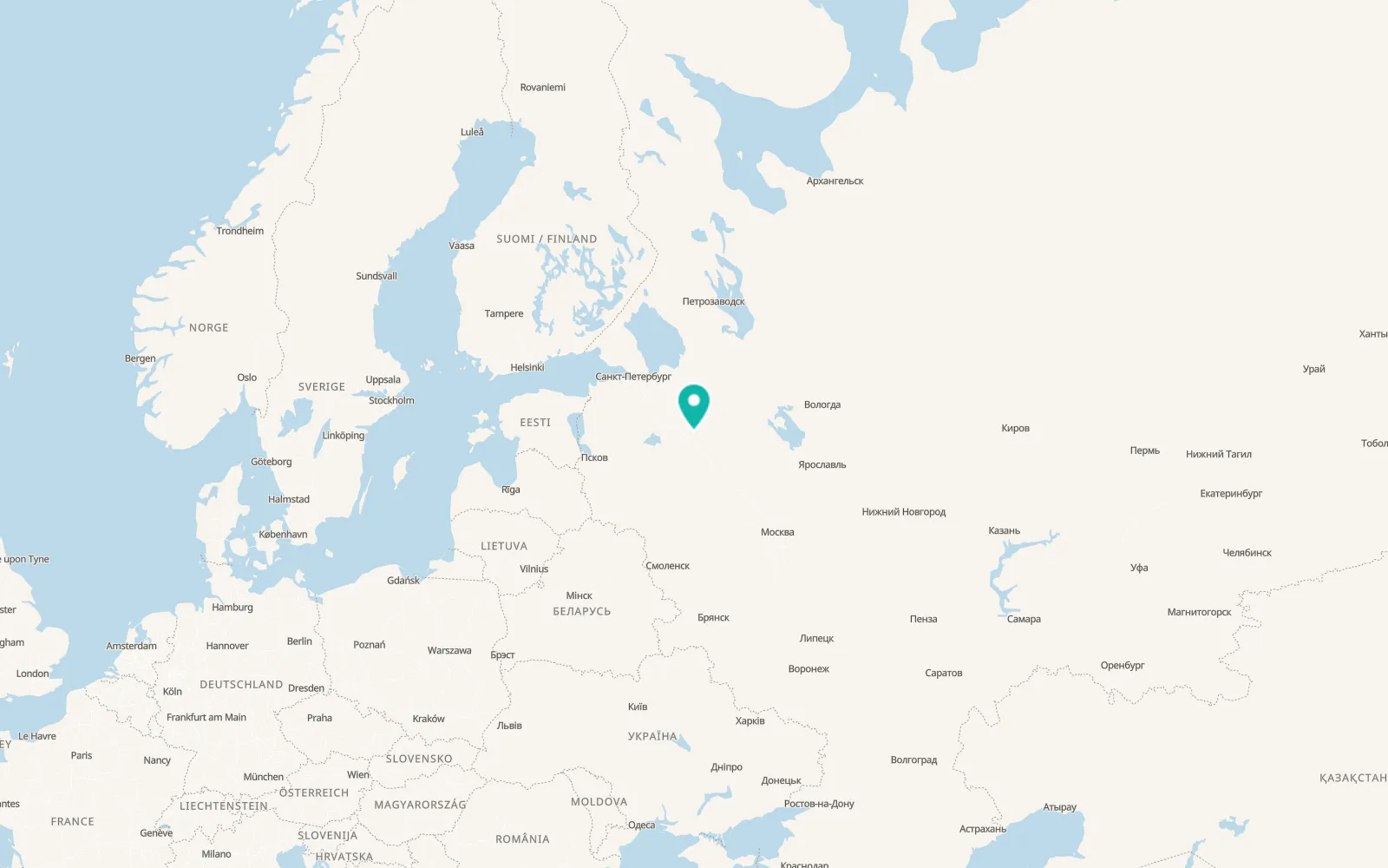 Map of Kulotino