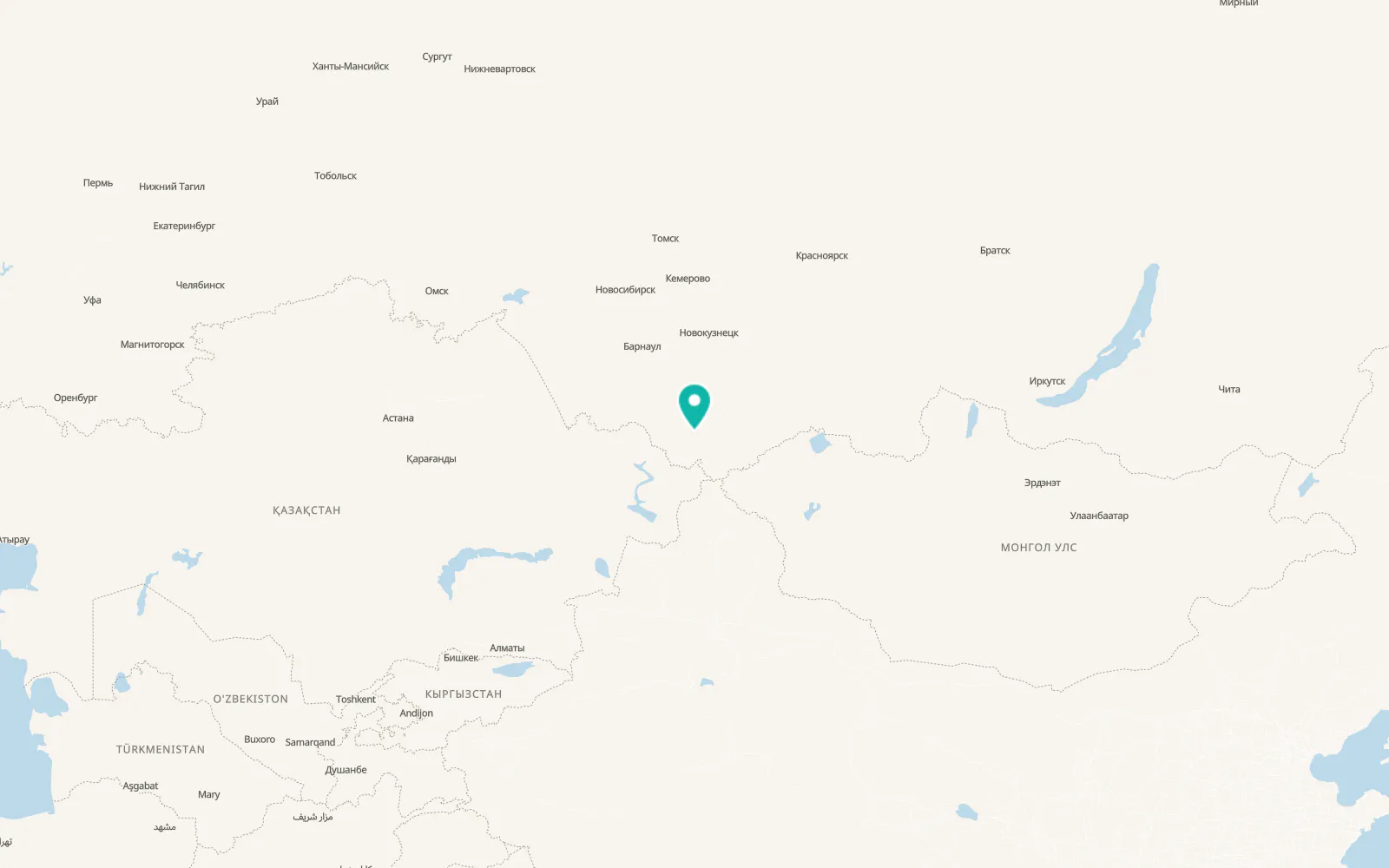 Map of Kupchegen