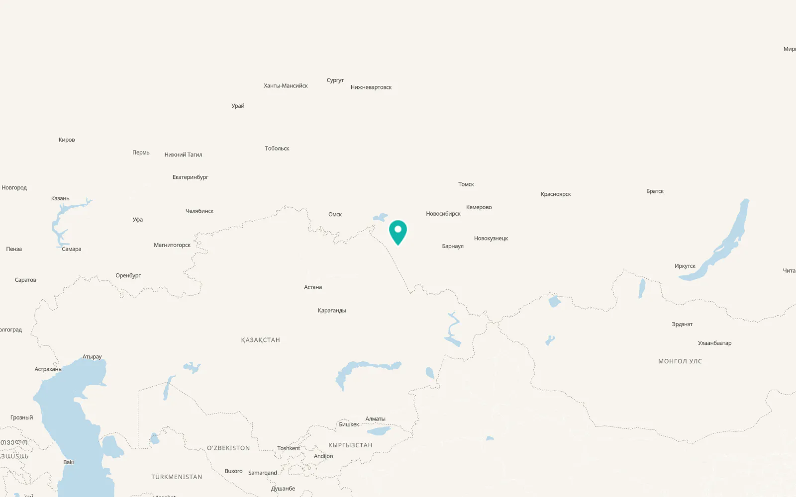 Map of Kusak