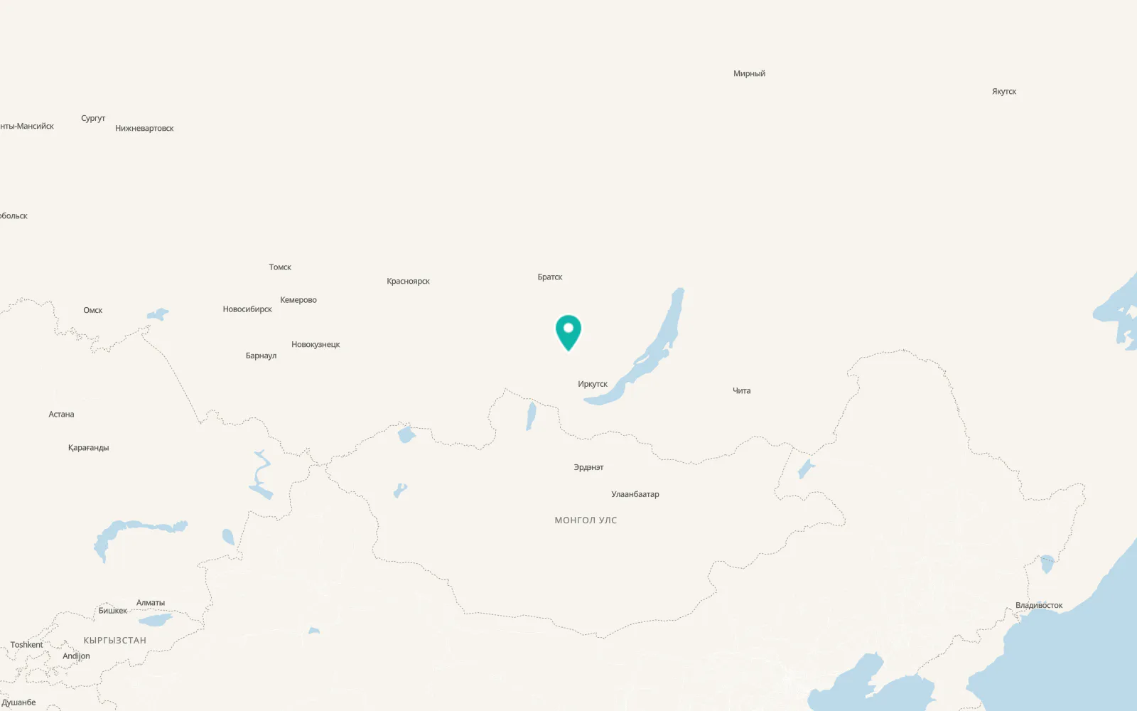Map of Kutulik
