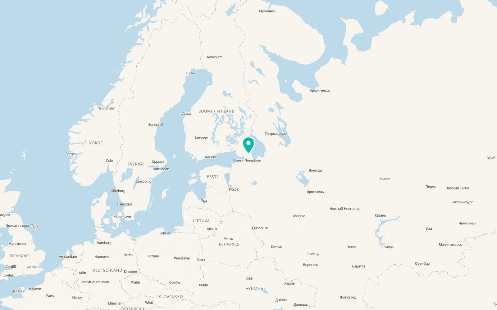 Map of Kuyvozi