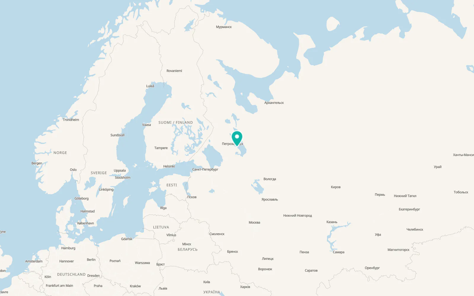 Map of Kvartsitnyy