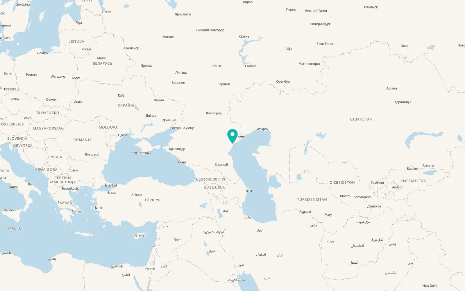 Map of Lagan’