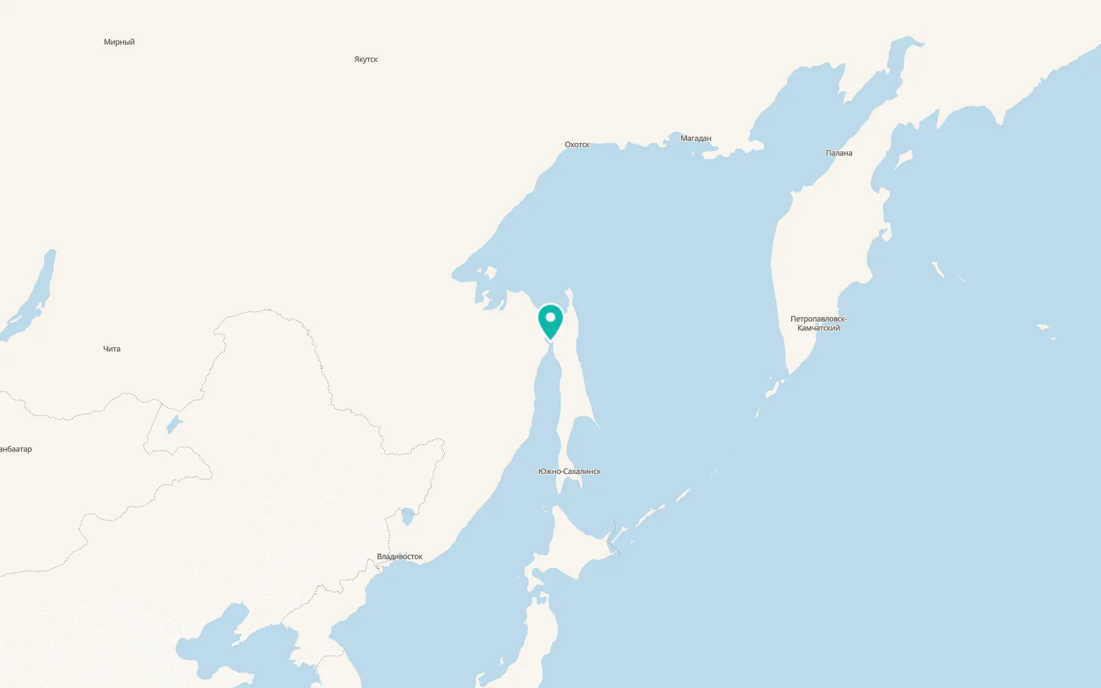 Map of Lazarev