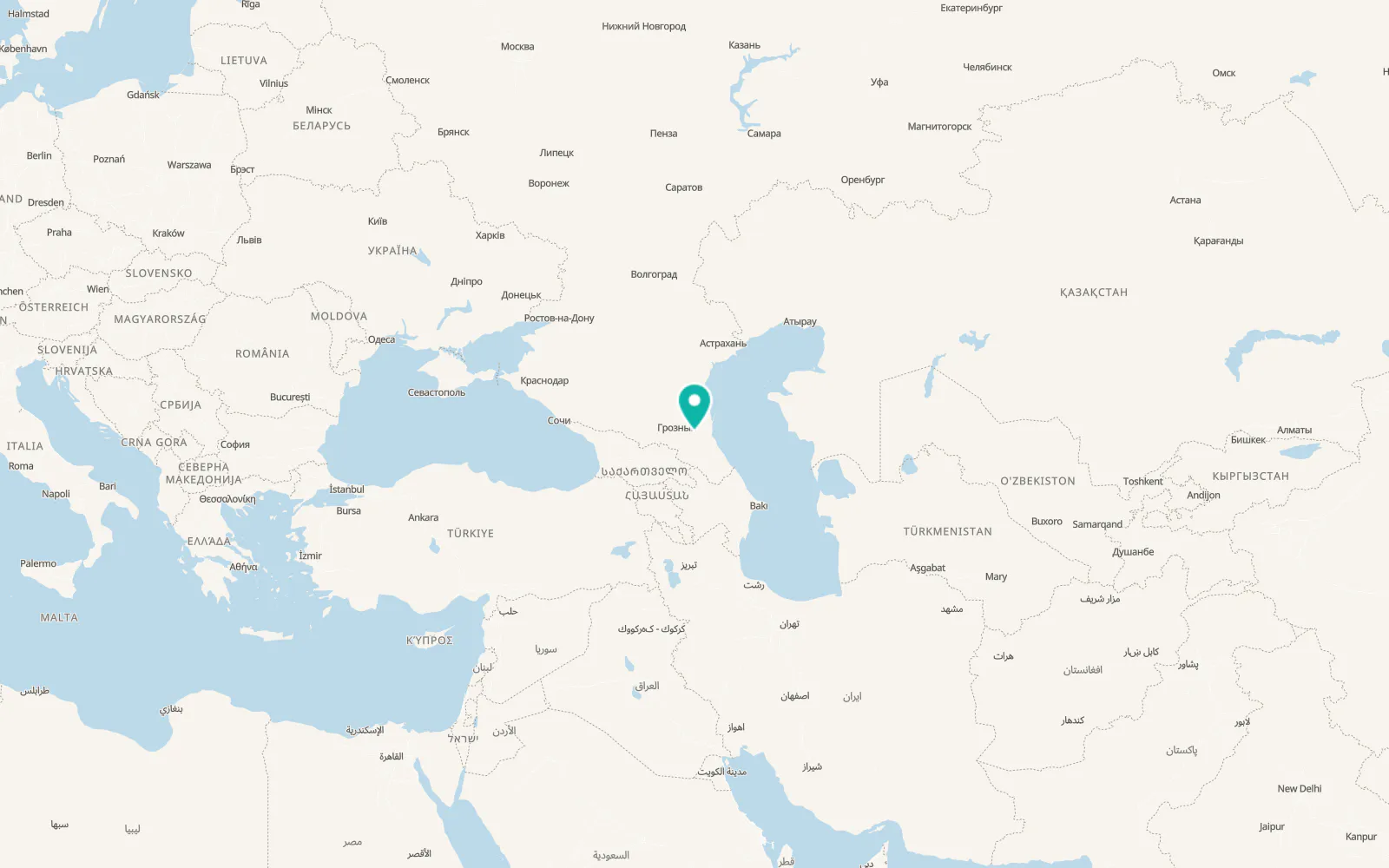 Map of Leninaul
