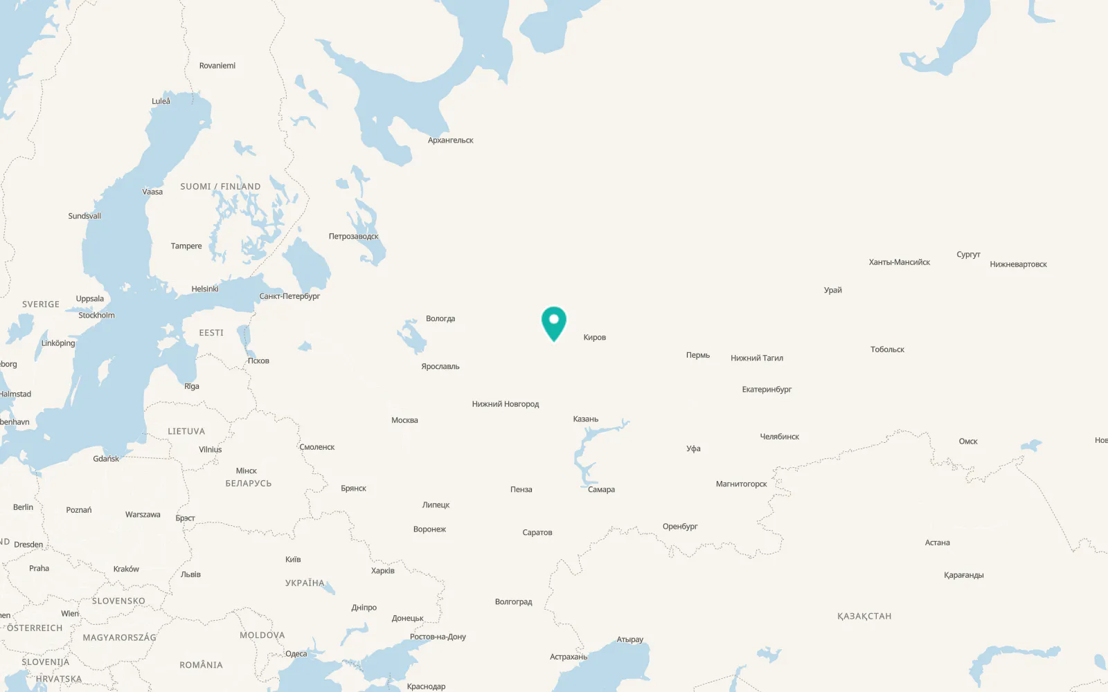 Map of Leninskoye