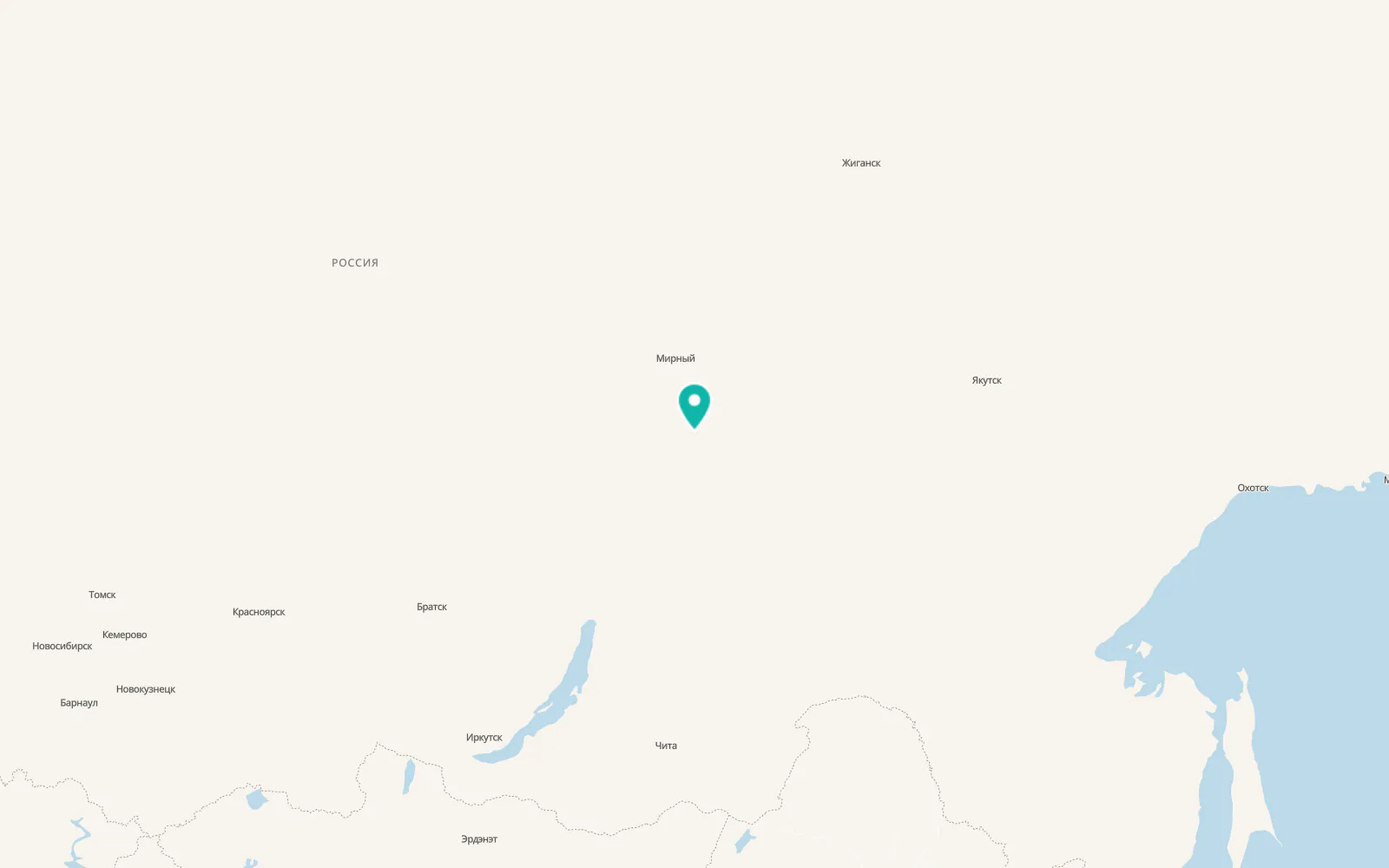 Map of Lensk
