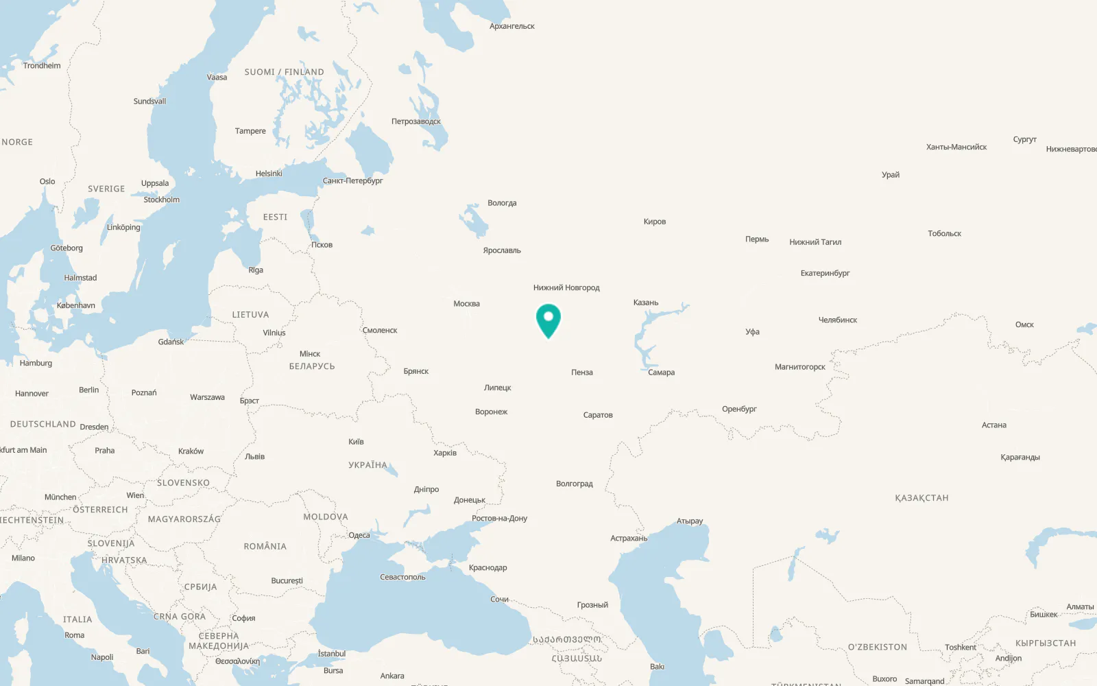 Map of Lepley