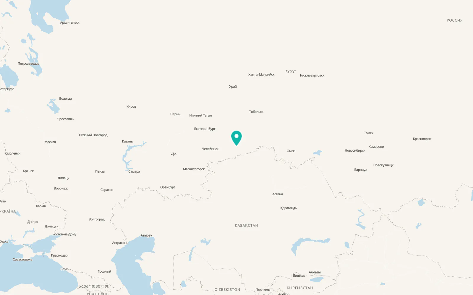 Map of Lesnikovo