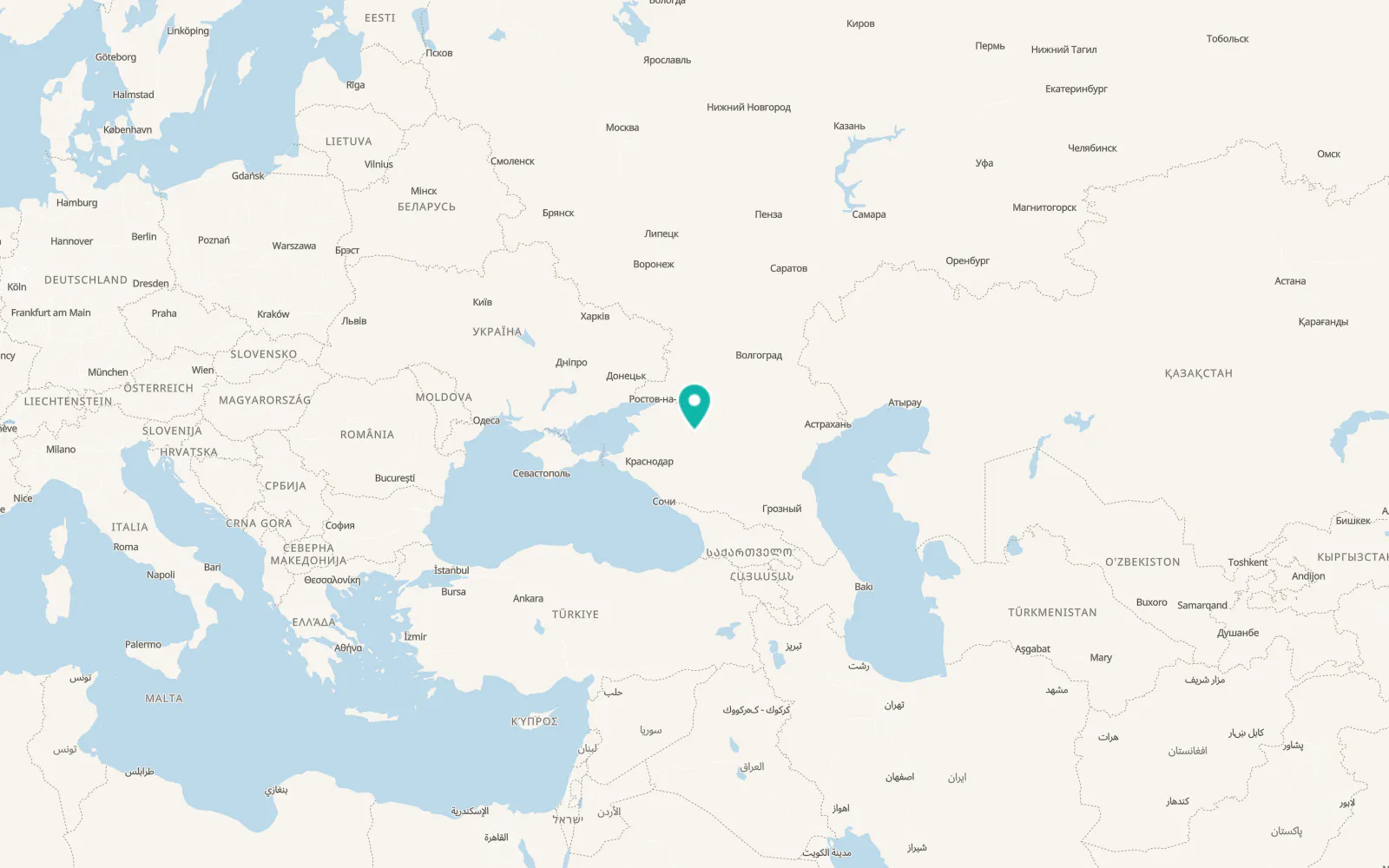 Map of Letnik