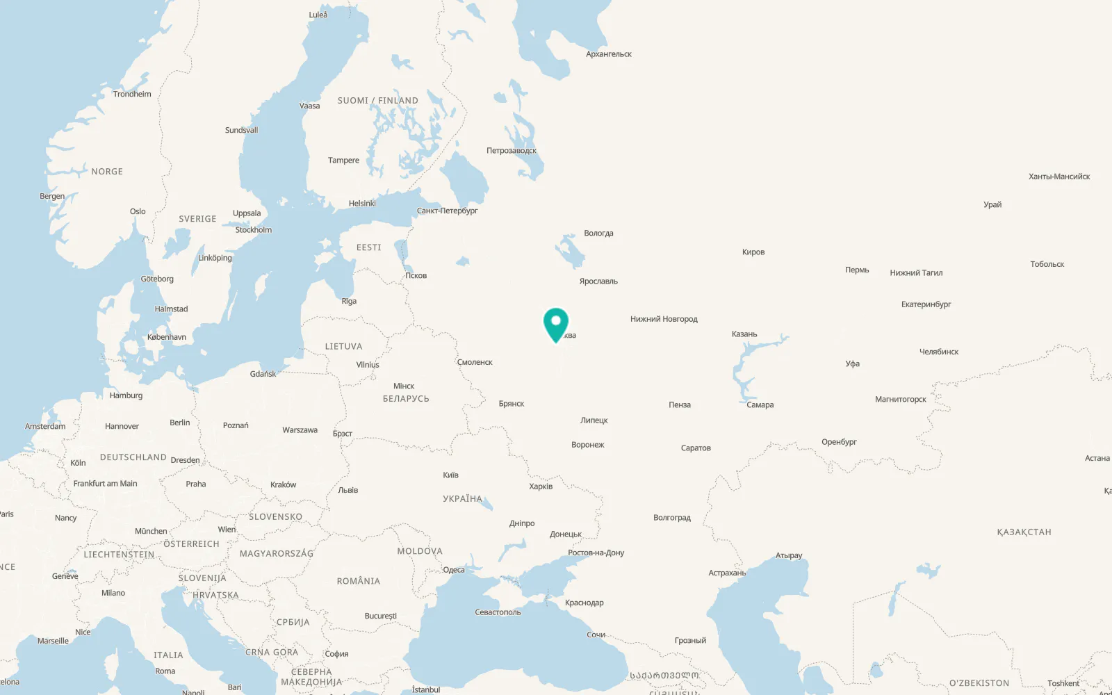Map of LMS