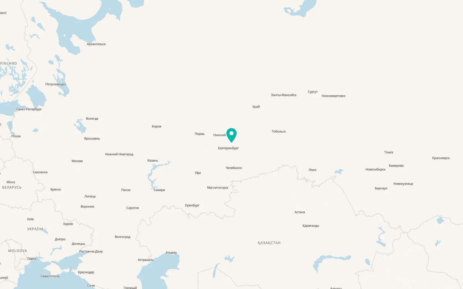 Map of Losinyy