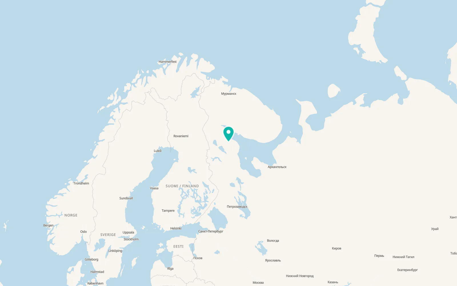 Map of Loukhi