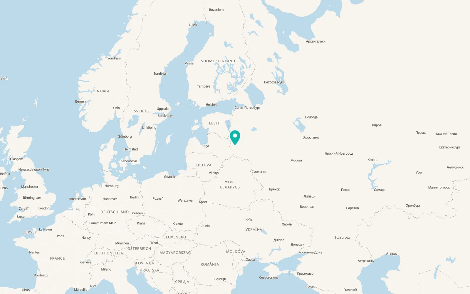Map of Lukino