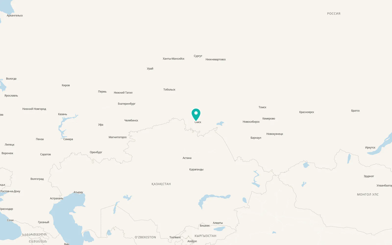 Map of Luzino